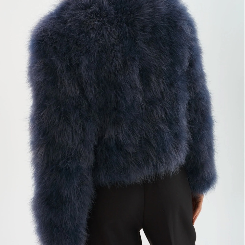 Lamarque Feather Jacket - Picture 6 of 8